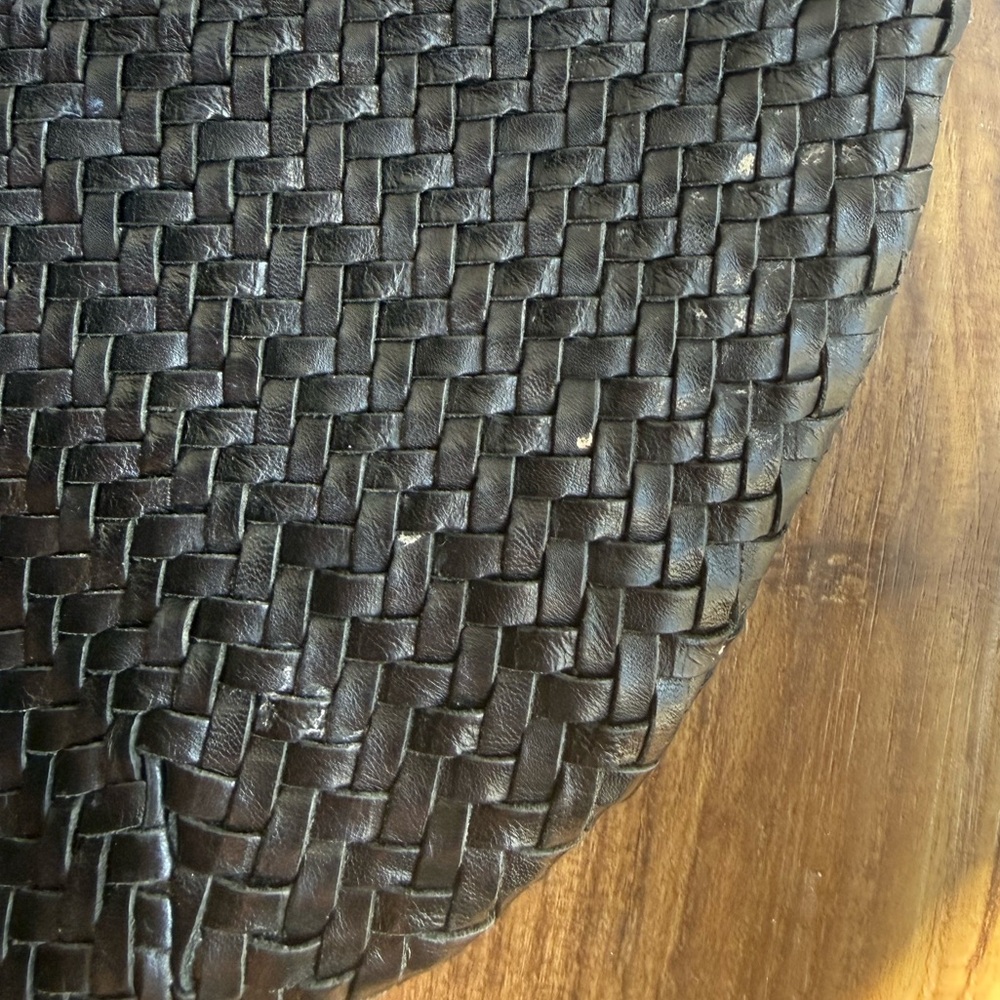 Clare V. Grande Fanny Black Woven NO STRAP - Picture 5 of 13